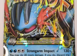 Mega/M Swampert EX Black Star Promo (Jumbo/Oversized Size) Pokemon XY87 - MP - Image 3