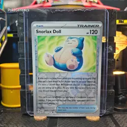 Snorlax Doll Paradox Rift Reverse Holo Pokemon TCG 175/182 Scarlet & Violet - Image 1