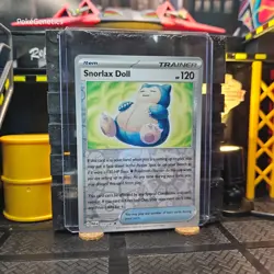 Snorlax Doll Paradox Rift Reverse Holo Pokemon TCG 175/182 Scarlet & Violet - Image 3