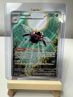 2025 Pokemon Ninjask 137/132 Illustration Holo- Mega Evolution (C) - Image 1