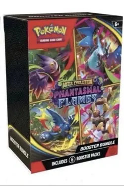 Pokemon TCG: Phantasmal Flames Factory Sealed Booster Bundle Box PRESELL 11/14 - Image 1