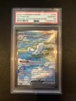 Pokemon TCG Altaria EX Paradox Rift Special Illustration Rare 253/182 Psa 10 - Image 1