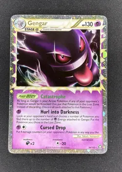 Pokemon TCG Gengar Prime 94/102 Triumphant Holo Near Mint Condition - Image 1
