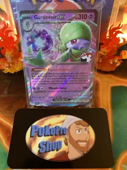 2023 Play! Pokemon Prize Pack Series 3 Gardevoir EX 86 - NM - Image 1