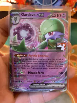 2023 Play! Pokemon Prize Pack Series 3 Gardevoir EX 86 - NM - Image 2