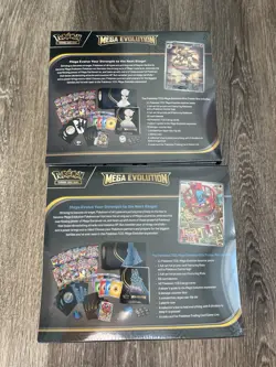 Pokemon TCG Mega Evolution Pokemon Center Elite Trainer Box ETB Set Of 2 Sealed - Image 2