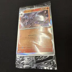 Pokemon TCG Phantasmal Flames STAFF Promos Full Set of 4 Sealed - Image 3