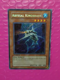 Yu-Gi-Oh! Abyssal Kingshark TAEV-EN084 Secret Rare 1st Edition NM - Image 5
