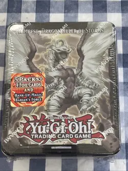 Factory Sealed YuGiOh 2013 Collector Tin | Tempest Dragon Ruler of Storms | NEW - Image 1