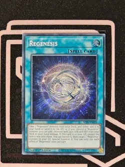 ALIN-EN059 Regenesis Secret Rare 1st Edition YuGiOh - Image 1