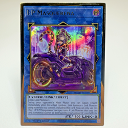 Yugioh I:P Masquerena MGED-EN035 1st Edition Premium Gold Rare Holo - NM - Image 1