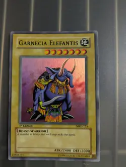 Yu-Gi-Oh! Garnecia Elefantis Metal Raiders MRD-125 1st ed Vintage Super LP - Image 1