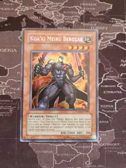Yu-Gi-Oh! Koa'ki Meiru Bergzak TSHD-EN099 Secret Rare - Image 1