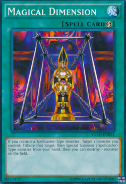 3X NM Magical Dimension - YGLD-ENB21 - Common Unlimited PLAYSET yugioh - Image 1