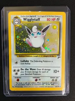 Wigglytuff Holo Jungle 16/64 Rare Pokemon Card - Image 1