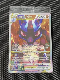 Lucario VSTAR SWSH291 Sealed SWSH: Sword & Shield Promo Cards Holo - Image 1