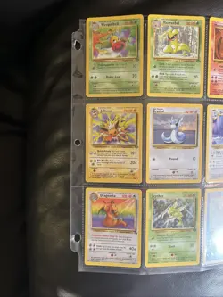 Pokemon TCG Base Set Jungle And Fossil Card Lot - 9 Cards NM - Image 2