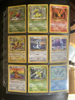 Pokemon TCG Base Set Jungle And Fossil Card Lot - 9 Cards NM - Image 3