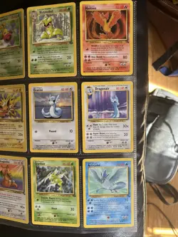 Pokemon TCG Base Set Jungle And Fossil Card Lot - 9 Cards NM - Image 4