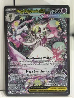 Mega Gardevoir EX Full Art Mega Evolution 178/132 - Ultra Rare Pokemon Card - Image 1