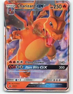 Charizard GX SM211 Promo Pokemon card - Image 1