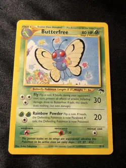 Pokemon Card - Butterfree Southern Islands 9/18 Non-Holo LP/MP - Image 1