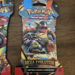 Pokemon TCG (4) Mega Evolutions Sleeved Booster Packs - Lot Of 4 New Cards - Image 5