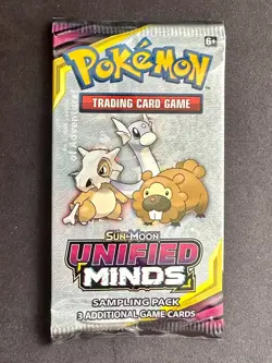 Unified Minds 3 Card Sampling Booster Pack 2019 Pokemon TCG Brand New Sealed Nm - Image 1