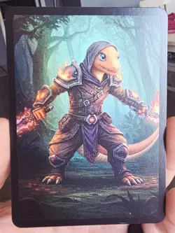 Mending Clown Charmander Holo - Fan Art Card - Image 1