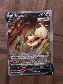 Flareon V SWSH179 SWSH: Sword & Shield Promo Cards Holo - Image 2