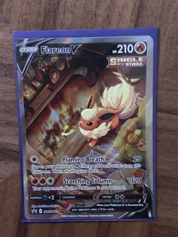 Flareon V SWSH179 SWSH: Sword & Shield Promo Cards Holo - Image 4