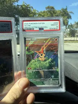 Victini 208 Sv: Scarlet & Violet Promo Card PSA 10 - Image 1
