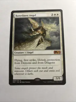 Baneslayer Angel - Core Set 2021 M21 MTG Plus Bonus Card!!! - Image 1