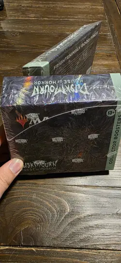 MTG Duskmourn: House of Horror Collector Booster Box - Factory Sealed (ENGLISH) - Image 1