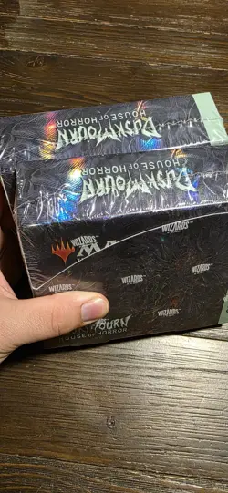 MTG Duskmourn: House of Horror Collector Booster Box - Factory Sealed (ENGLISH) - Image 3