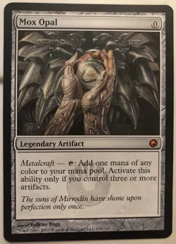 MTG - Mox Opal - Scars of Mirrodin - Regular - NM - Image 1