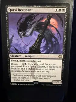 Qarsi Revenant #86 Tarkir: Dragonstorm Regular - NM - Image 1