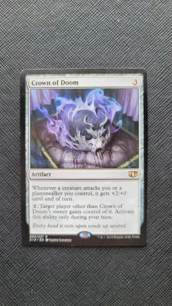 Crown Of Doom Rare MTG - Image 1