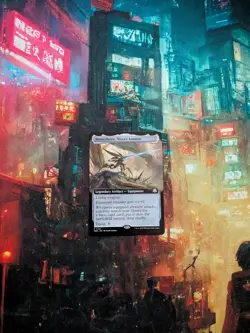 Bitterthorn, Nissa's Animus Commander: March of the Machine Regular NM - Image 1