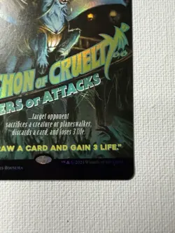 MTG Archon of Cruelty Showcase Commander Duskmourn NM Mythic Creature - Image 5