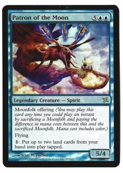 Patron of the Moon - [Foil] Betrayers of Kamigawa LP - Image 1