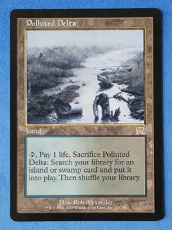 Polluted Delta MTG Onslaught NM unplayed direct to sleeve - Image 1