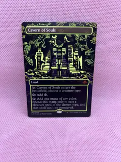 MTG Cavern of Souls (410b) (Borderless) The Lost Caverns of Ixalan - Image 2
