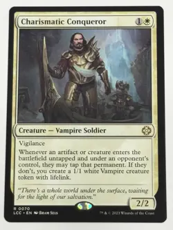 Charismatic Conqueror Commander: The Lost Caverns of Ixalan 70 NM LCC Magic MTG - Image 1