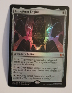 Lithiform Engine Foil NM Zendikar Rising MTG MAGIC THE GATHERING - Image 1