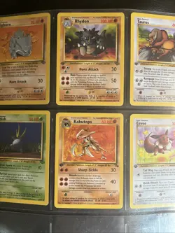 Pokemon First Edition Fossil And Jungle Card Lot - 6 Cards - Image 3
