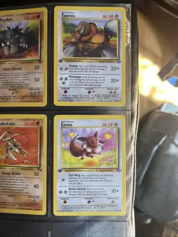 Pokemon First Edition Fossil And Jungle Card Lot - 6 Cards - Image 4