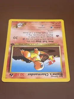 Blaine's Charmander 60/132 Gym Challenge Set Vintage Pokemon TCG Card WOTC - Image 2