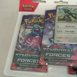 SEALED POKEMON SV5 TEMPORAL FORCES 3PK BLISTER - Image 3