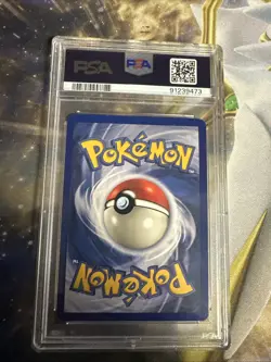 Pokemon PSA NM 7 Mewtwo 1999 Base Set Holo Unlimited Rare Card 10/102 - Image 2